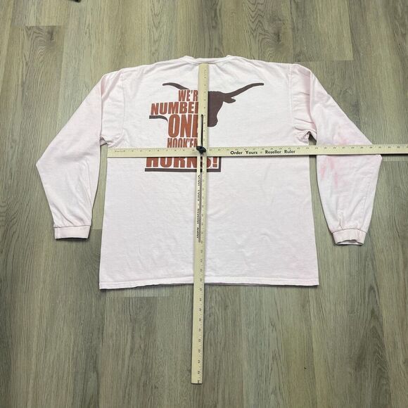 Vintage Texas Longhorns Shirt Mens Large NCAA Football 2005 Champions Nike 2000s - Picture 9 of 12